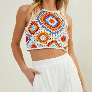 Altar’d State Crochet Tank Top